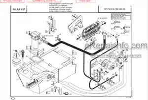 Photo 1 - Manitou MT1745HSL Turbo Mono Ultra Series 2 E2 Parts Manual Telehandler 547869