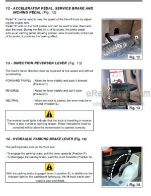 Photo 7 - Manitou MVT628T Comfort Line Operators Service Manual Telehandler 648017