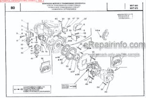 Photo 3 - Manitou MVT665T Comfort Line Parts Manual Telehandler 547683