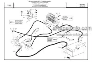 Photo 6 - Manitou MVT665T Comfort Line Parts Manual Telehandler 547683