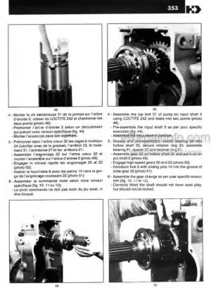 Photo 7 - Manitou MVT628T Comfort Line Repair Manual Telehandler 648019EN