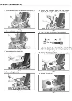 Photo 6 - Manitou MXT840 Repair Manual Telehandler With Perkins Engine 53109860EN