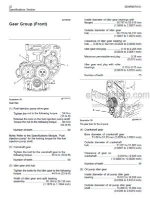 Photo 9 - Manitou Perkins 1106D Engine Euro 3 Repair Manual