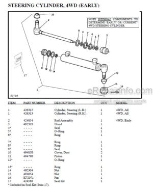 Photo 7 - Manitou S402TC-D To S604TC-D Parts Manual Forklift B253