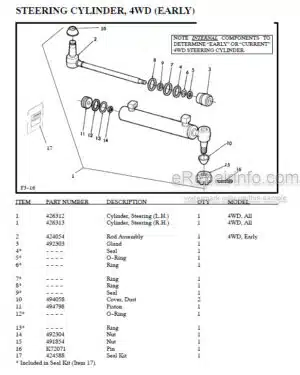 Photo 11 - Manitou S402TC-D To S604TC-D Parts Manual Forklift B253