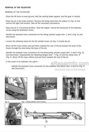 Photo 11 - Manitou SLT415 Repair Manual Telehandler 547843EN