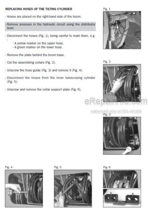 Photo 2 - Manitou Series ML MLT MT Repair Manual Telehandler