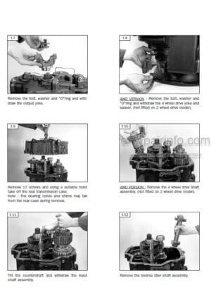 Photo 4 - Manitou Series ML MLT MT Repair Manual Telehandler SN199114