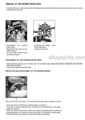 Photo 6 - Manitou Series MT MLT-120LS Powershift Service Manual Telehandler