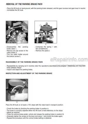 Photo 1 - Manitou Series MT MLT-120LS Powershift Service Manual Telehandler