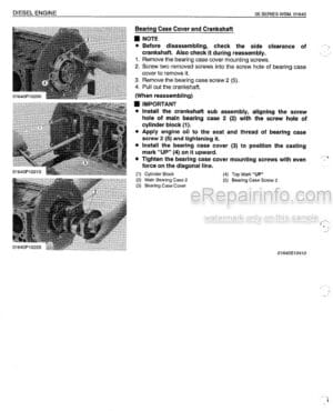 Photo 4 - Manitou TMT315 TMT317SI Repair Manual Forklift 547779EN