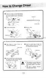 Photo 4 - Takeuchi TKB301 TKB301S Instruction Manual And Parts List Hydraulic Breaker