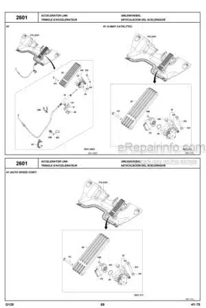 Photo 5 - Toyota 62-8FD10 To 62-8FDK30 Parts Catalog Forklift G125-8