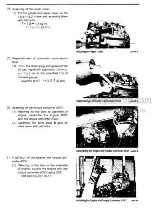 Photo 7 - Toyota 5FGC18 To 5FDC30 Repair Manual Forklift