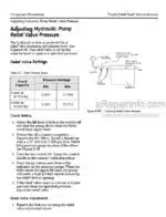 Photo 5 - Toyota 6HBW30 To 6TB50 Service Manual Pallet Truck 00700-CL390 SN24000-