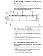 Photo 5 - Toyota 7FBRE12 To 7FBRE25C Master Service Manual Reach Truck 201004-040 SN423260-