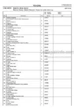 Photo 4 - Toyota 7LOP25 7LOP25P Spare Parts Catalogue Order Picking Truck 247405 SN980795-