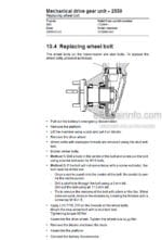 Photo 5 - Toyota 7PLL24 Service Manual Powered Pallet Truck 222996-040 SN723984-
