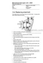 Photo 5 - Toyota 7PLL24 Service Manual Powered Pallet Truck 222996-040 SN723984-