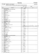 Photo 3 - Toyota 7PM18 7PM20 7PM20N Spare Parts Catalogue Powered Pallet Truck 208712 SN561051-