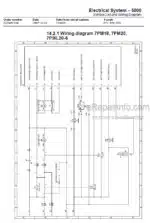 Photo 4 - Toyota 7PM18 7PM20 7PML20 Service Manual Powered Pallet Truck 222995-040 SN723984-