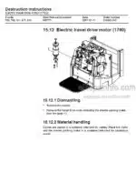 Photo 5 - Toyota 7SLL12.5 To 7SLL20F Service Manual Powered Pallet Stacker 249895-040 SN985777-