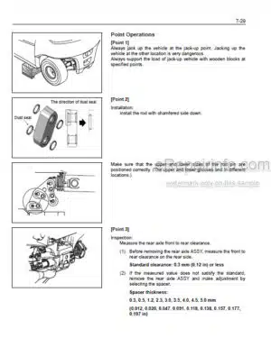 Photo 1 - Toyota 8FBET15 To 8FBMT20 Repair Manual Forklift CE345-1