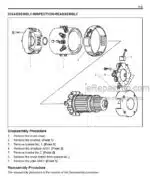 Photo 3 - Toyota CBT4 CBT6 CBTY4 Repair Manual Towing Tractor CE654-1