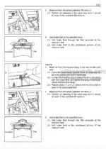 Photo 2 - Toyota CBT4 CBT6 CBTY4 Repair Manual Towing Tractor CE654-1