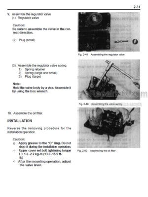 Photo 10 - Toyota FDC33 To FGC45 Repair Manual Forklift 95687