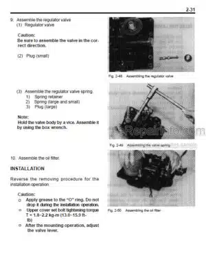 Photo 1 - Toyota FDC33 To FGC45 Repair Manual Forklift 95687