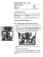 Photo 2 - Toyota LOP10CF LOP10CW Service Manual Order Picking Truck 216869-040 SN595874-