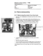 Photo 2 - Toyota LOP20 Service Manual Order Picking Truck 216868-040 SN545874-