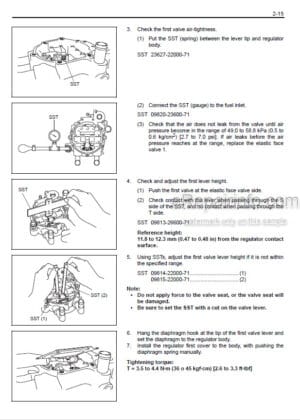 Photo 10 - Toyota Repair Manual LPG Device For 4Y-E Engine CU666