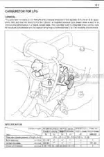 Photo 3 - Toyota Repair Manual LPG Device For 5FG10-30 To 7FGCU35-70 Forklifts