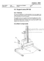 Photo 3 - Toyota SP10 SP10S Service Manual Pallet Truck 235568-040 SN904526-