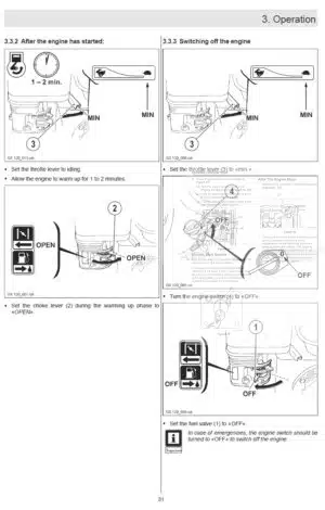 Photo 1 - Ammann APF 10/33 Operating Manual Vibration Plate PDF